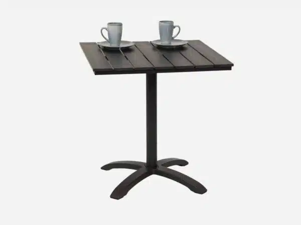Cafebord sort nonwood 70x70 Gregers
