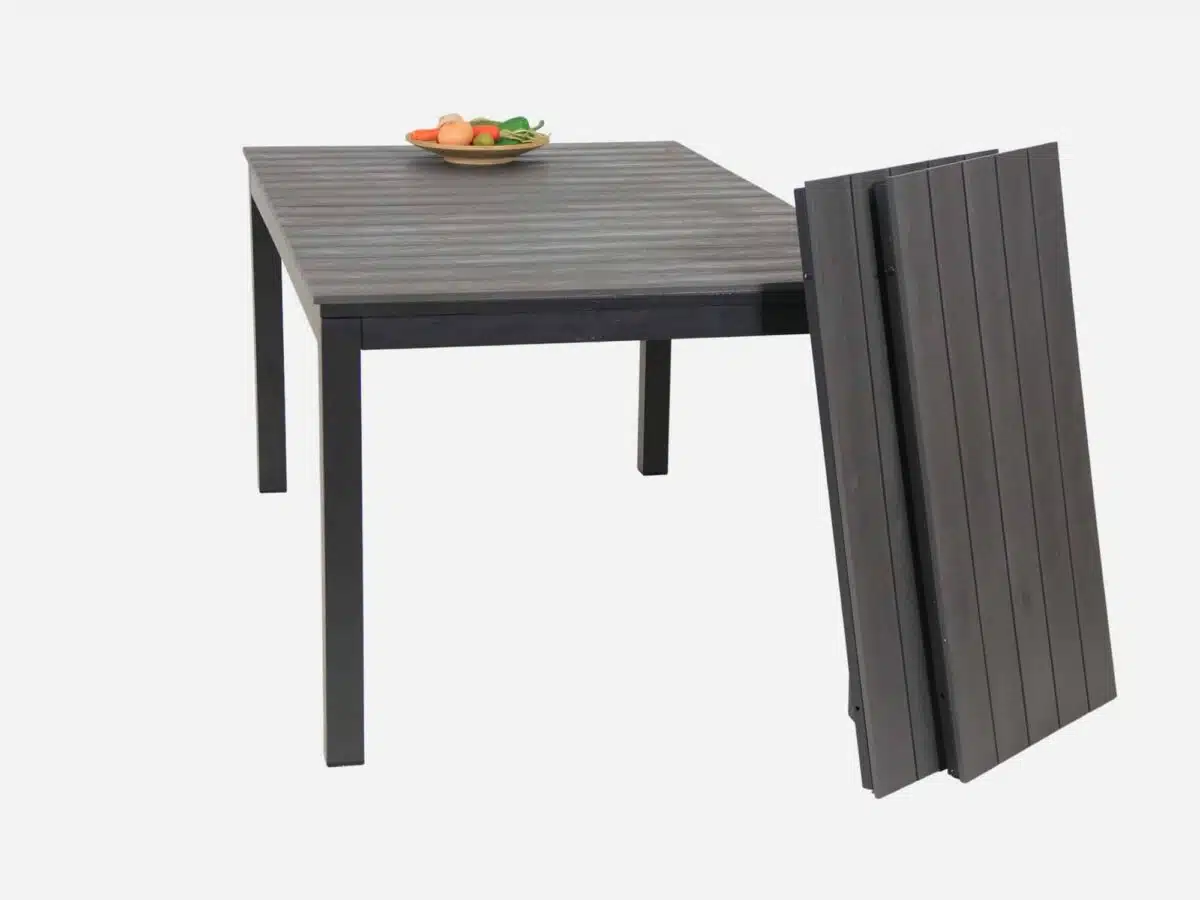 Havebord med udtræk 95x200/250/300 cm Grå William