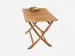 Havebord 70x120 cm Teak Luksus Dublino