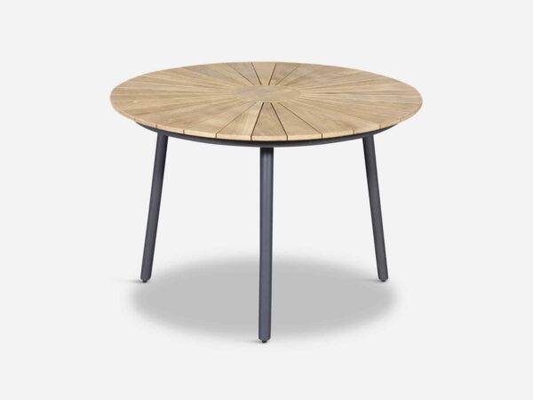Eva Teak Havebord 150 cm Antracit
