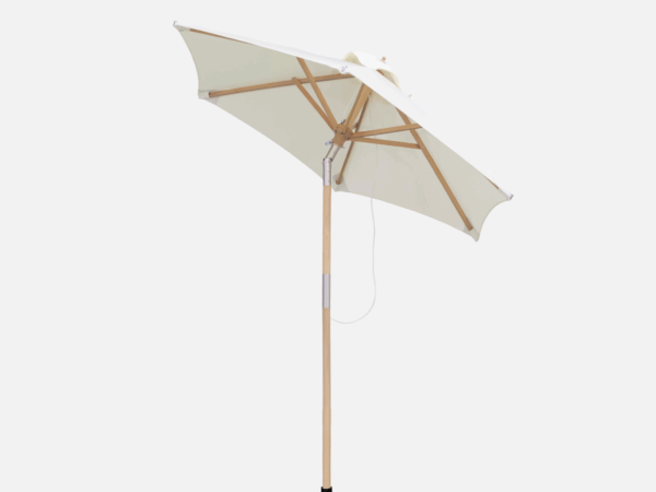 Haveparasol Natur VENEDIG - 180 cm Ø