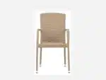 Stabelstol Natur polyrattan Anita