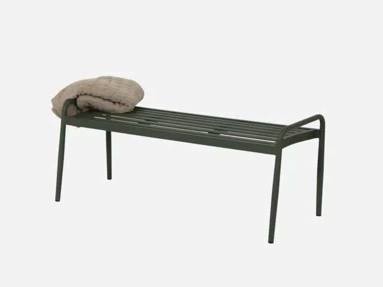 Havebænk Aluminium Sonnac GRØN 124 cm