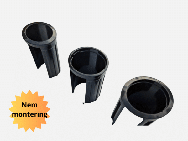 Plast indsats til parasolfod