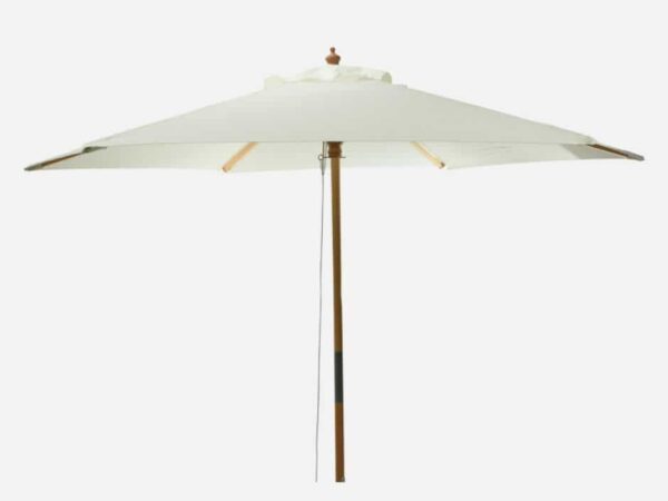 Haveparasol Træ Natur Eindhoven - 250 cm Ø.