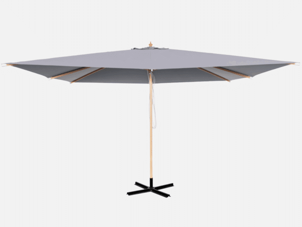 Haveparasol Grå Texas - 300x400 cm.