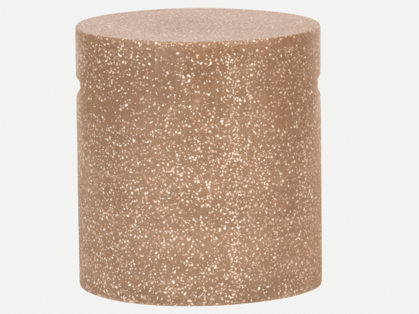 Skammel Fiberbeton Brun Nistret